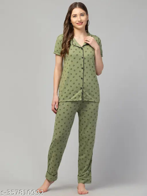 Nightsuit, cotton Hosiery , nightdress, girls night suit, night wear for women  Nightsuit, cotton Hosiery , nightdress, girls night suit, night wear for women