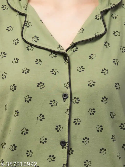 Nightsuit, cotton Hosiery , nightdress, girls night suit, night wear for women  Nightsuit, cotton Hosiery , nightdress, girls night suit, night wear for women