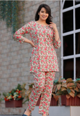 Women's Beautiful Rayon Printed Night suit  Women's Beautiful Rayon Printed Night suit