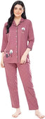 Women's Cotton Dot Printed Pajama Set  Women's Cotton Dot Printed Pajama Set