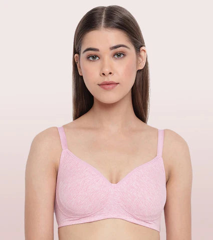 Litmee- Side Support Shaper Stretch Cotton Everyday Bra For Women- High Coverage, Non Padded And Wirefree