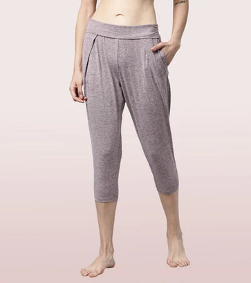 Yoga Pant | Dry Fit Pant With Foldover Waistband : Litmee
