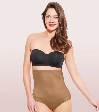 Hi-Waist Thigh Slimmer - (Low & Medium Compression)