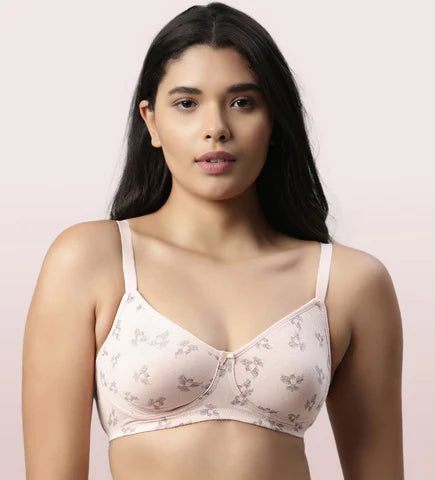 Side Support Shaper Stretch Cotton Bra: Litmee