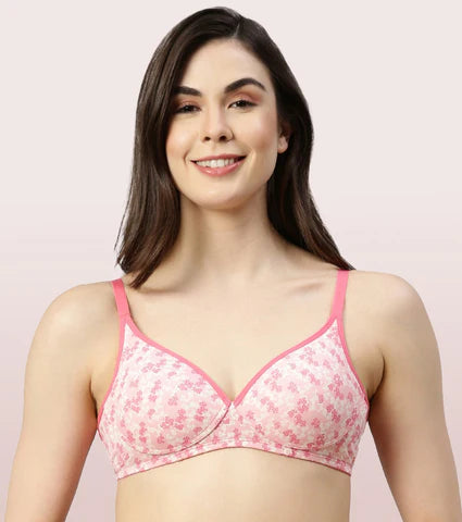 Padded, Non-Wired Bra & Medium Coverage Bra : Litmee