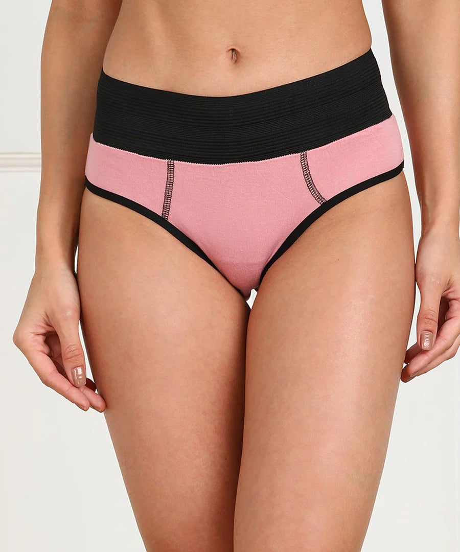 Young  Girls Waist Hipster Pink Underwear