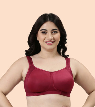 Comfort Minimizer Bra With Side Shaping