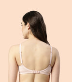 Full Support Stretch Cotton Bra for Women- Full Coverage, Non Padded and Wirefree