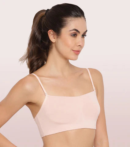 Full Coverage Non-Padded Wirefree Comfort Cami Detachable Bra