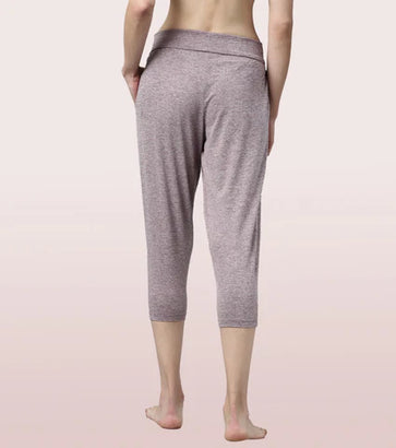 Yoga Pant | Dry Fit Pant With Foldover Waistband : Litmee