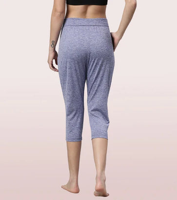 Yoga Pant | Dry Fit Pant With Foldover Waistband : Litmee