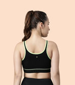 Antimicrobial Side Shaper Active Sports Bra for Women