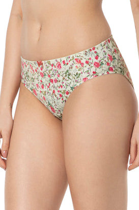 Smooth Charm Bikini Panty - Floral  Panty