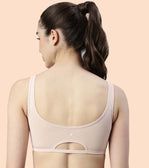 Non-Padded, Non-Wired, High-Coverage Bra