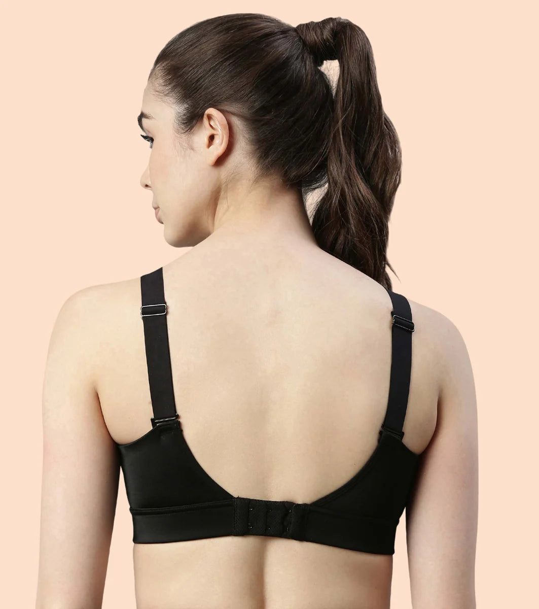 Impact Sports Bra for Women- Full Coverage, Padded and Wirefree