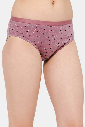 Classic Cotton Dark Printed Panty