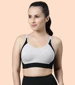 Antimicrobial Side Shaper Active Sports Bra for Women