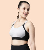 Antimicrobial Side Shaper Active Sports Bra for Women