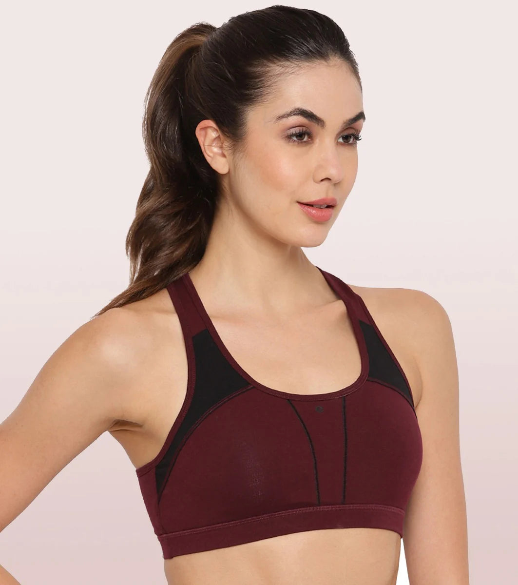 Racer Back Medium Impact Sports Bra