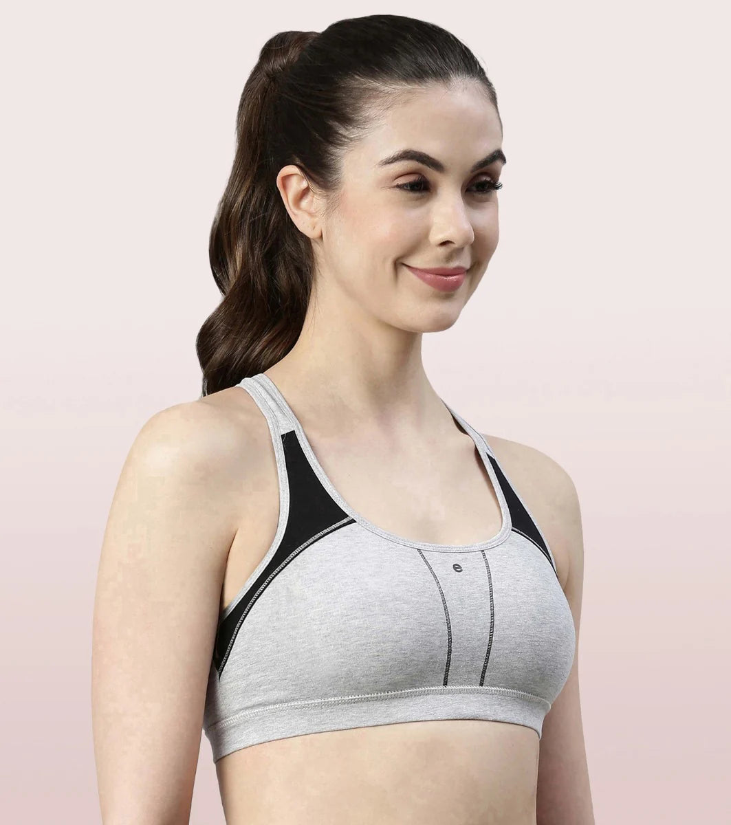 Racer Back Medium Impact Sports Bra