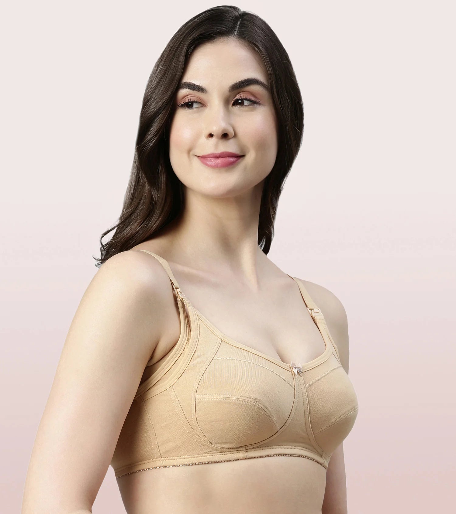 Support Cotton Maternity Bra For Women- High Coverage, Non Padded