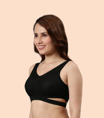 Split Band Cut-Out Bralette