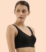 Antimicrobial Cotton Minimizer Bra for Women