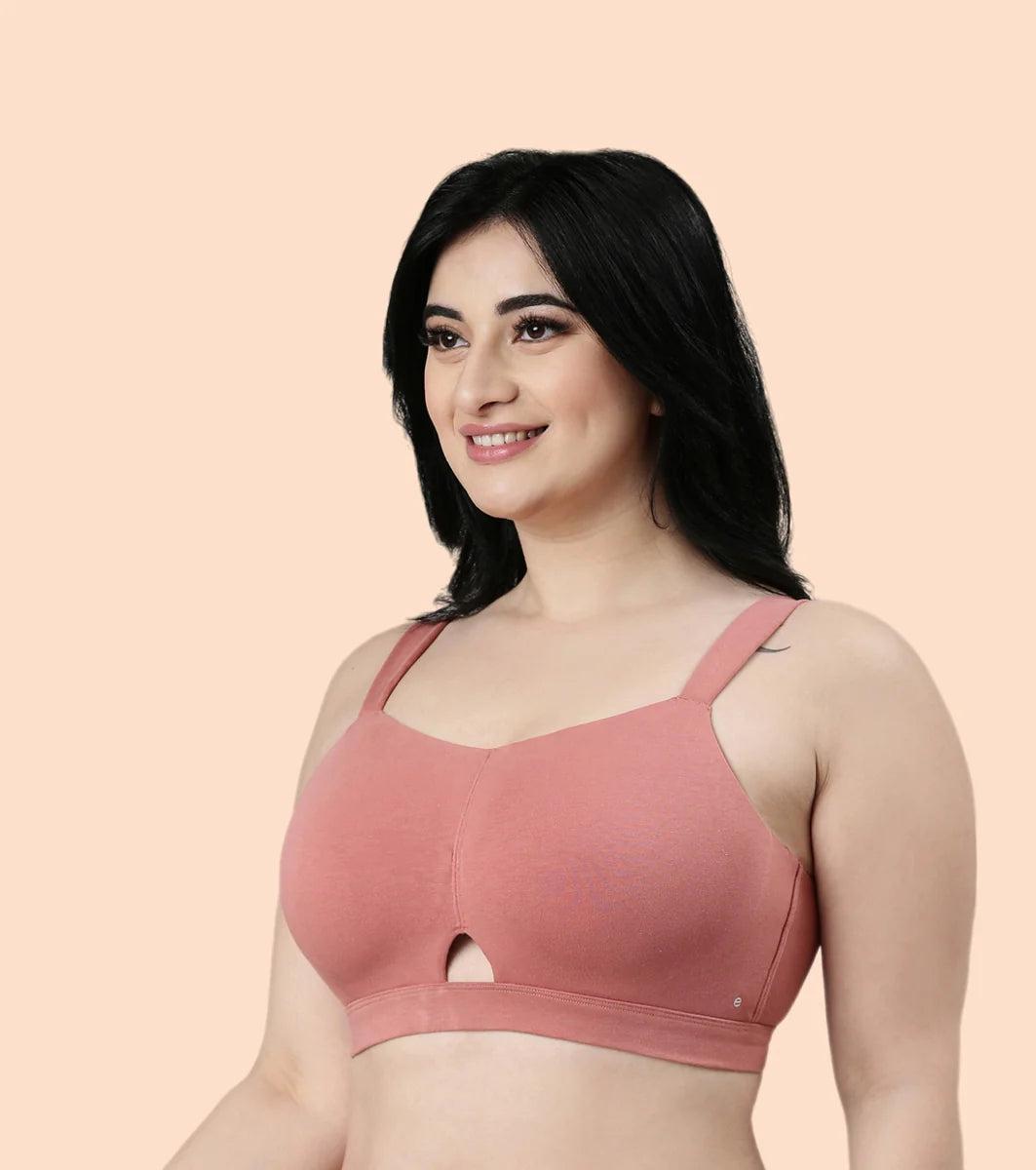 Cotton Full Support Minimizer Bra for Women