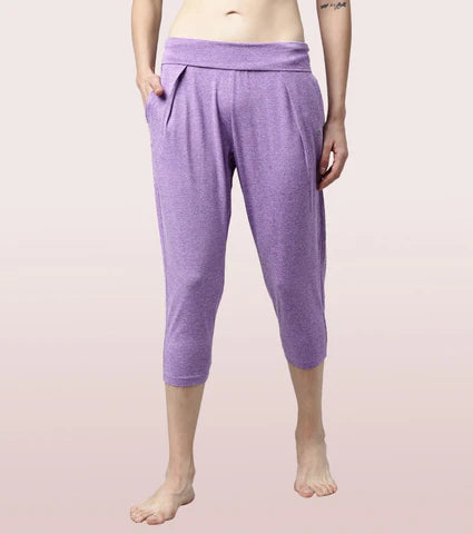 Yoga Pant | Dry Fit Pant With Foldover Waistband  : Litmee