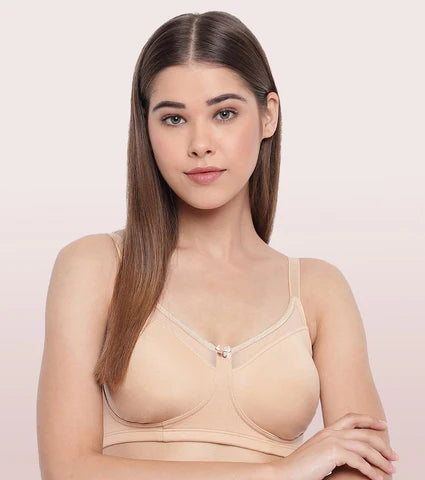 Jiggle Control Cotton Classic Bra : Litmee