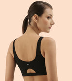 Antimicrobial Cotton Minimizer Bra for Women