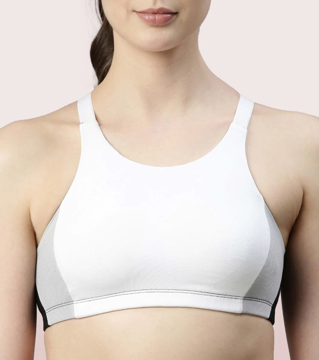 Plush Lined Medium Impact Sports Bra