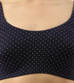 Non-Padded, Non-Wired, High-Coverage Bra