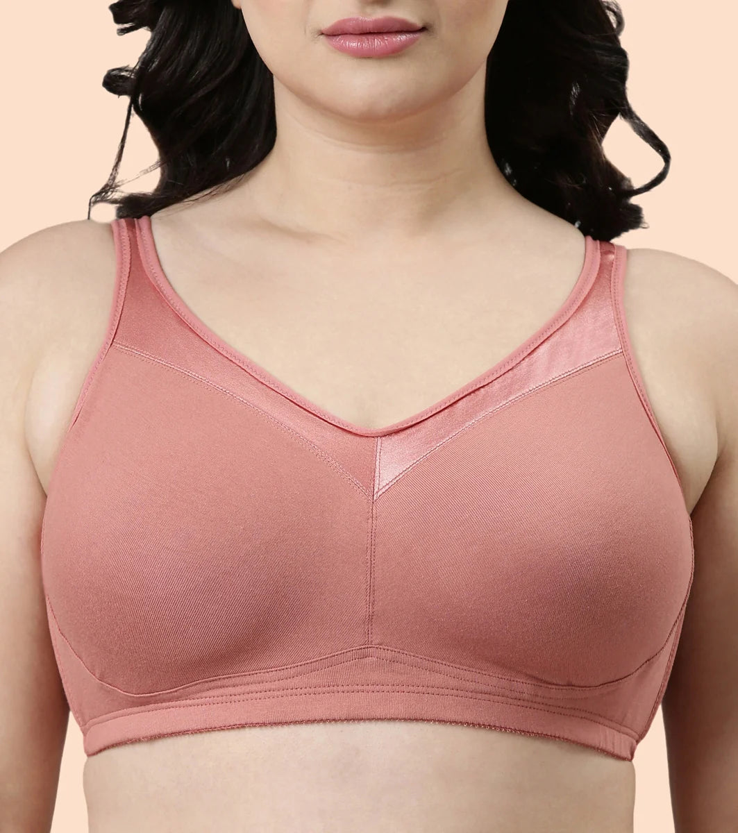 Full Support Bra For Women - Non-Padded, Non-Wired Bra For Full Coverage Bra