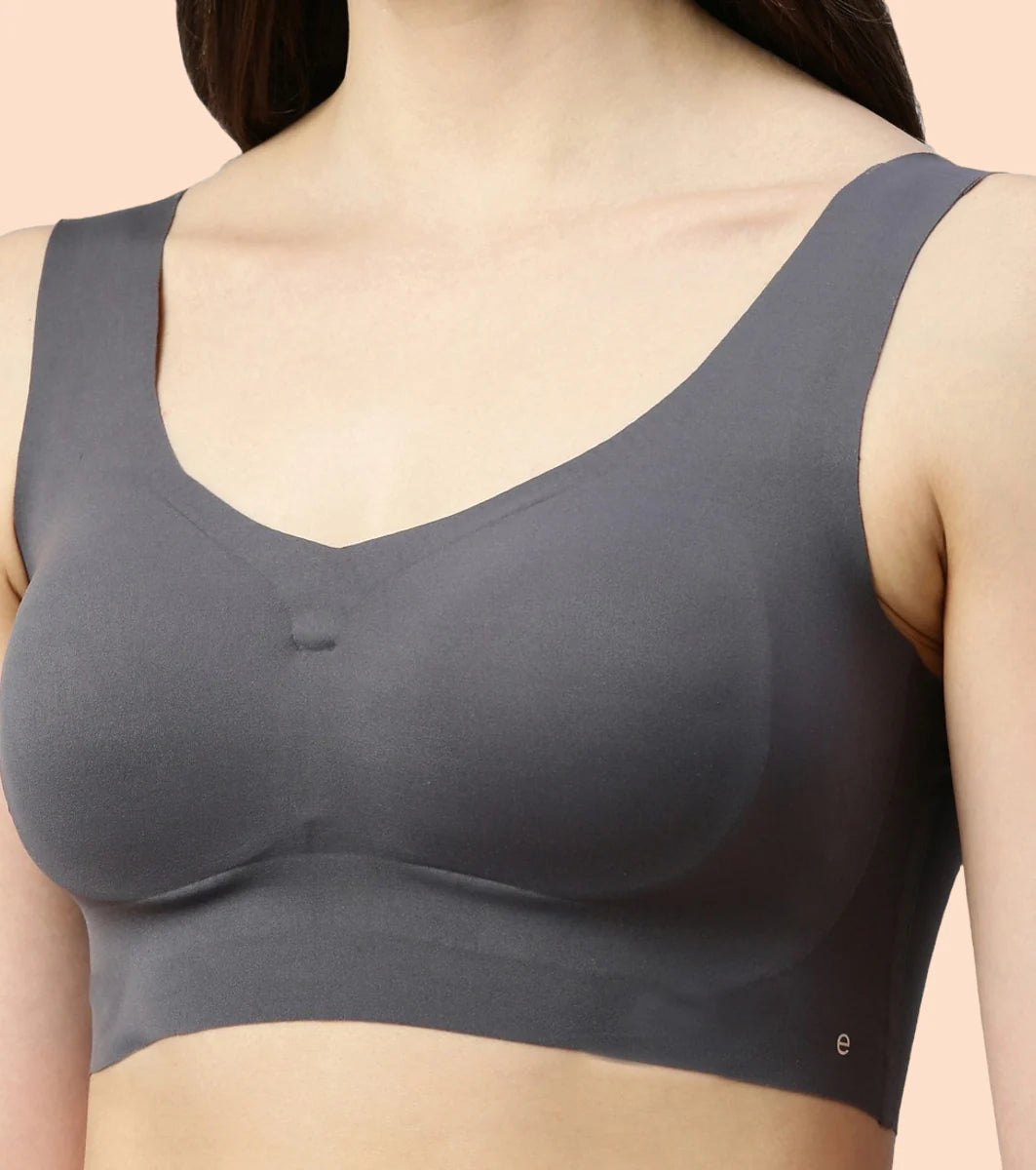 Padded Wirefree and Full Coverage Bra