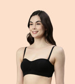 Cotton Strapless Bra