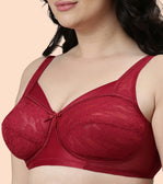 Full Support Classic Lace Lift Bra For Women - Non-Padded, Non-Wired, High Coverage Bra