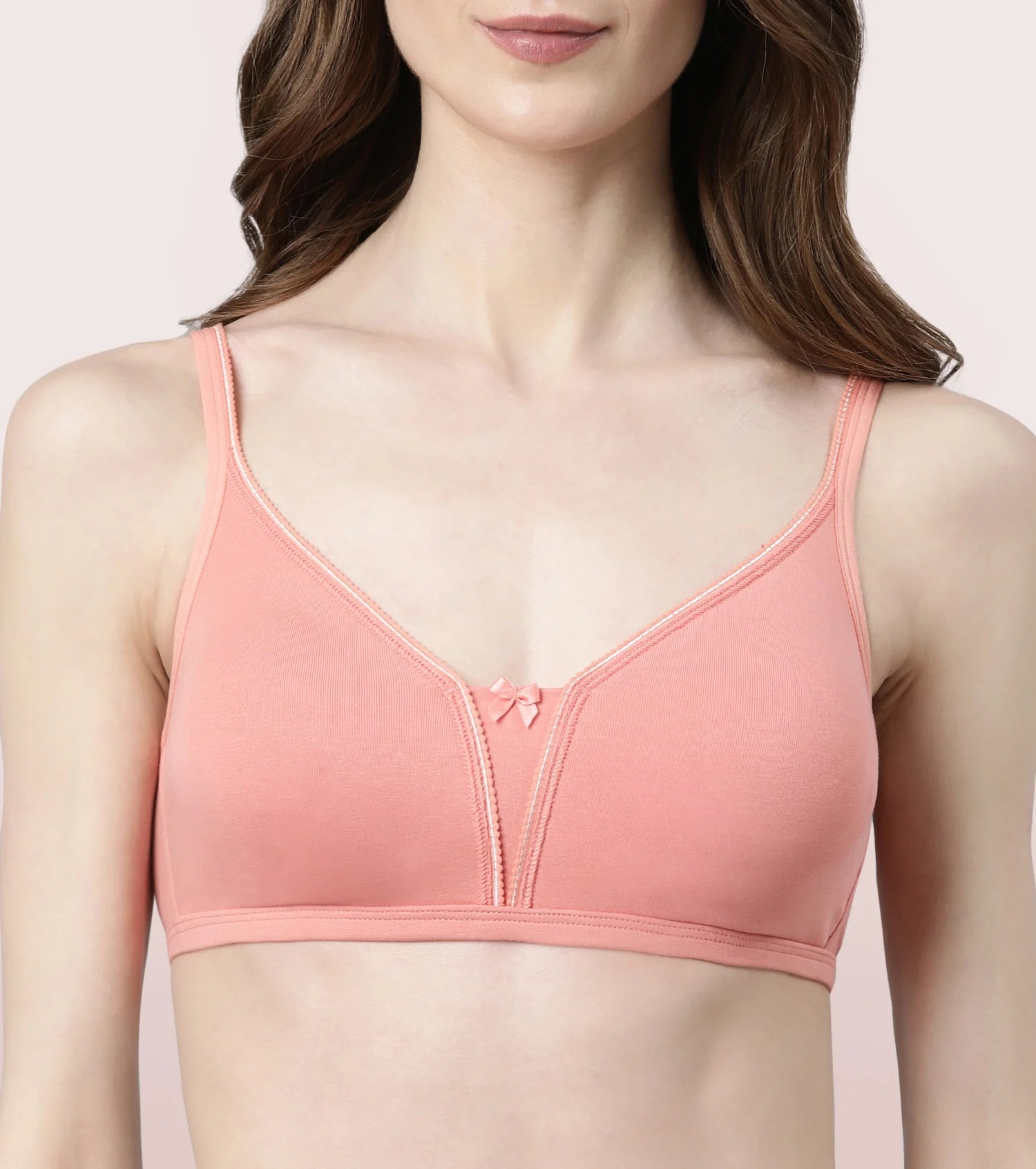 Enamor Stay New Comfort Triangle Cotton T-Shirt Bra