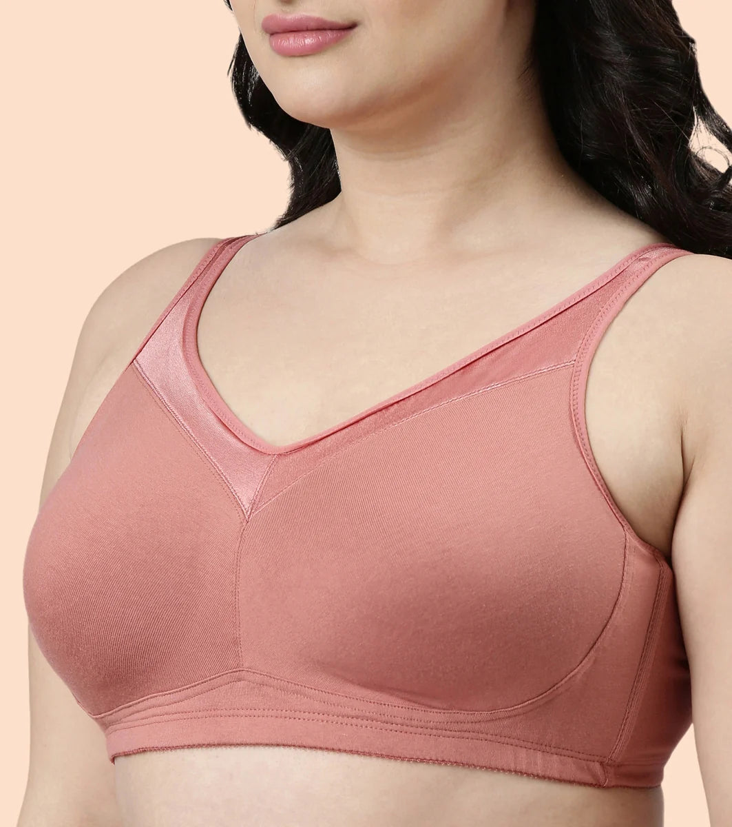 Full Support Bra For Women - Non-Padded, Non-Wired Bra For Full Coverage Bra