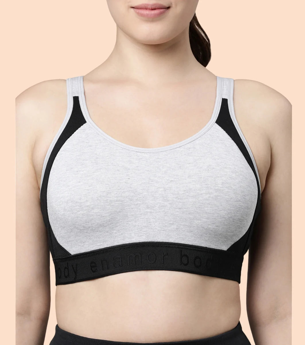 Antimicrobial Side Shaper Active Sports Bra for Women