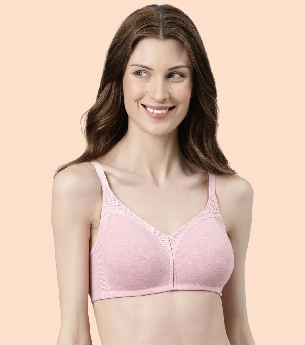 Jiggle Control Full Support Stretch Cotton Bra