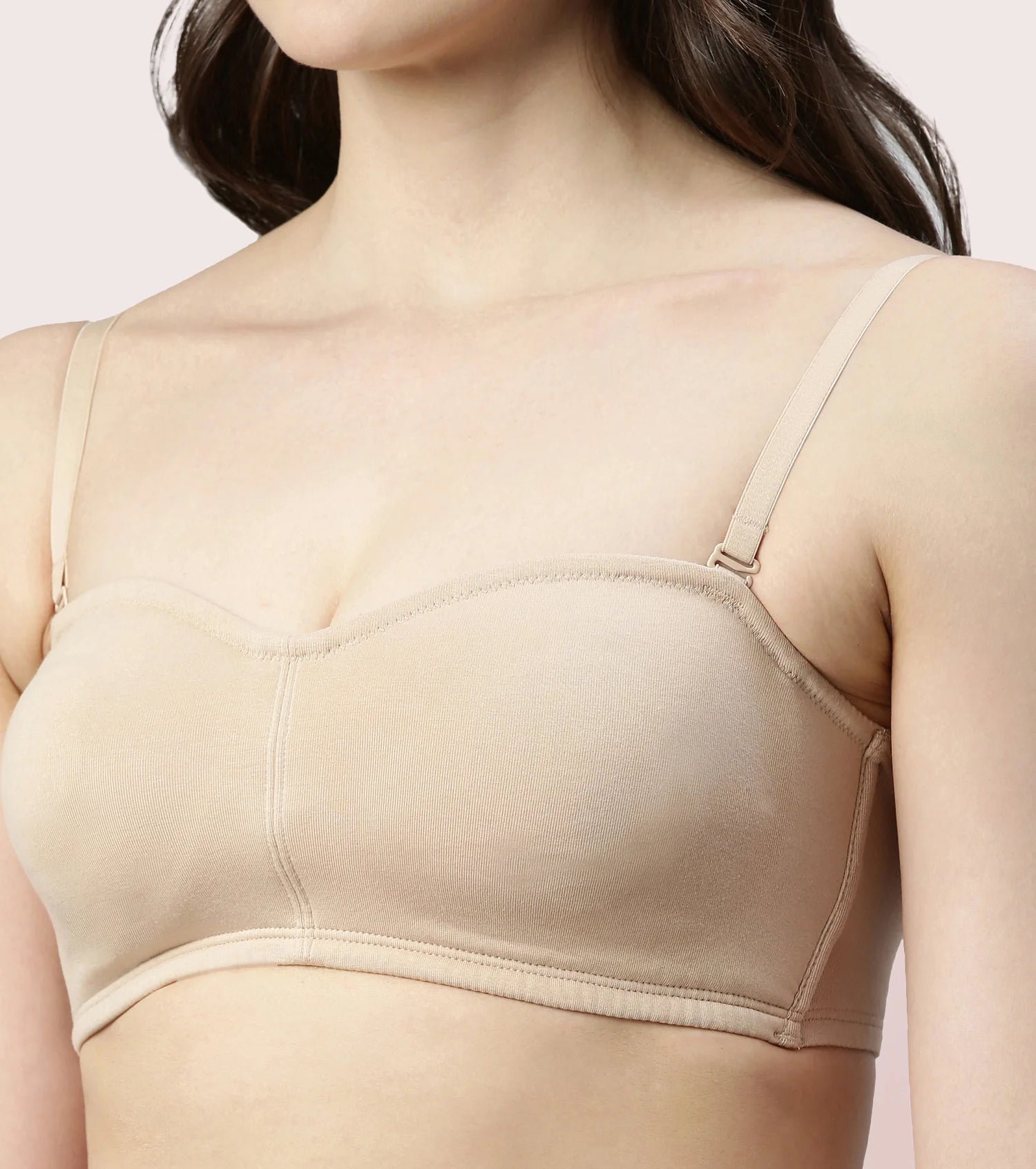 Perfect Shaping Cotton Strapless Bra