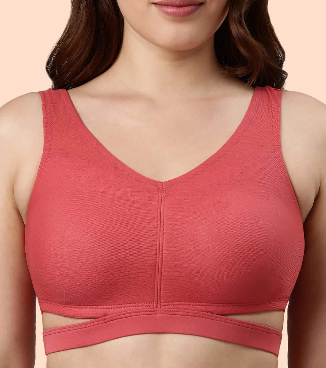 Split Band Cut-Out Bralette