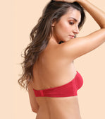 High Coverage Cotton Strapless Bra For No Spill Coverage