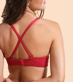 High Coverage Cotton Strapless Bra For No Spill Coverage