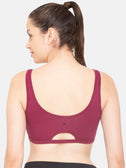 Non-Padded, Non-Wired, High-Coverage Bra