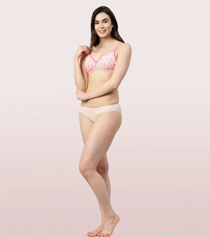 Padded, Non-Wired Bra & Medium Coverage Bra : Litmee