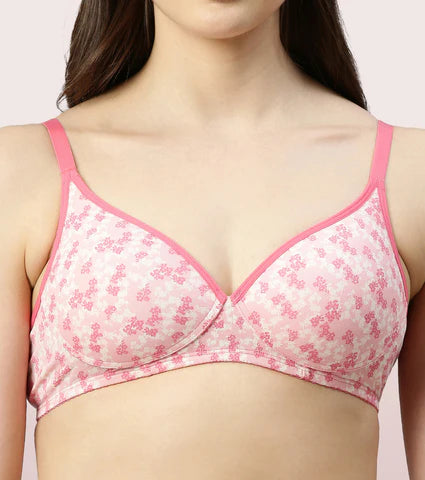 Padded, Non-Wired Bra & Medium Coverage Bra : Litmee