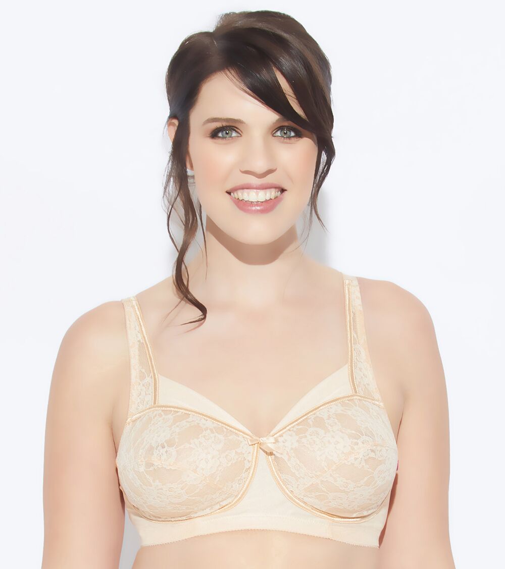 Enamor FB06 Full Support Lace Bra - High Coverage • Non-Padded • Wirefree